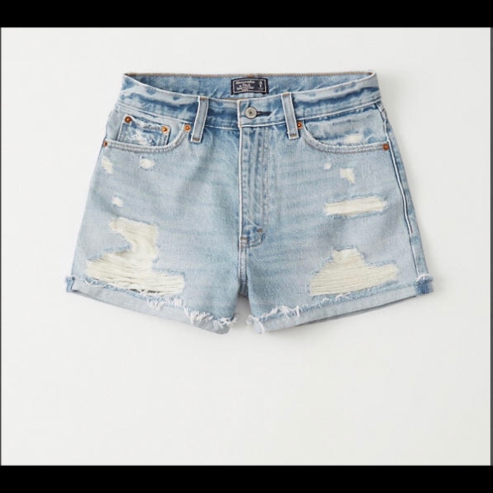 Abercrombie & Fitch high rise shorts